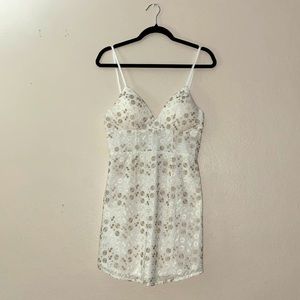 White boutique dress